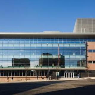 Exterior of Bronx Library Center