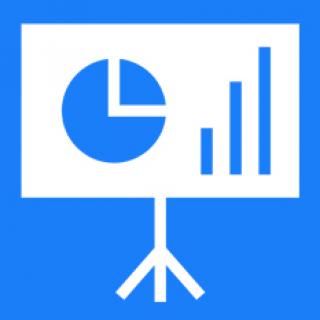 Image of a whiteboard with a series of nondescript charts