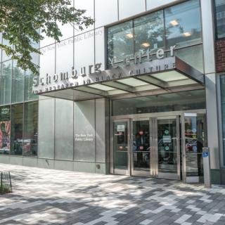 Exterior of the Schomburg Center.