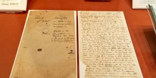 Photograph of manuscript