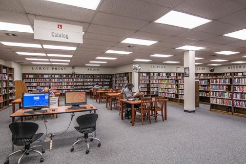 Interior view of Todt Hill-Westerleigh