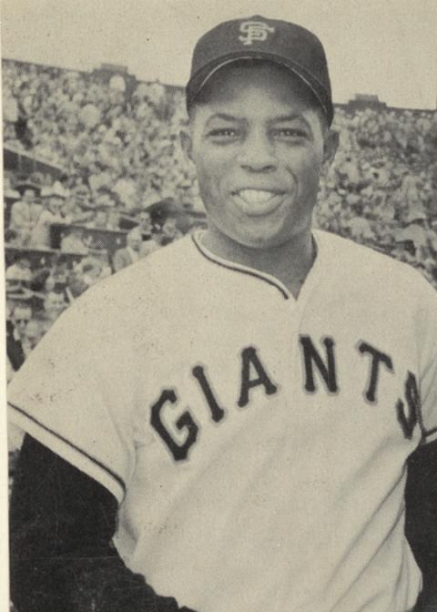 Portrait of Willie Mays